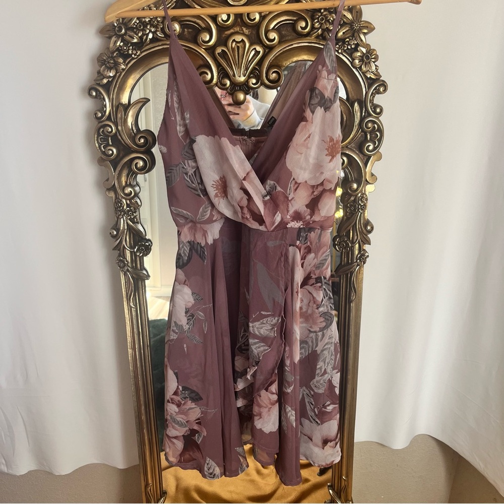 Windsor Mauve Floral Dress